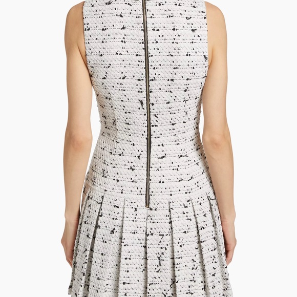 Ellis Tweed Pleated Minidress. NWOT - Picture 4 of 6